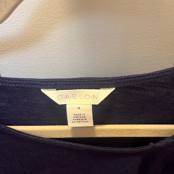 Caslon flowy asymmetric neck knit tank - Picture 4 of 7